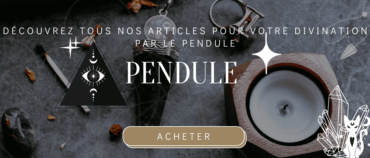 collection pendules divinatoires - boutique ésotérique