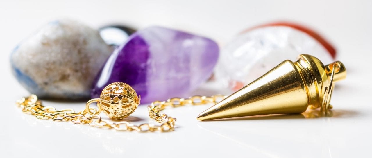 pendule divinatoire en cuivre - boutique ésotérique